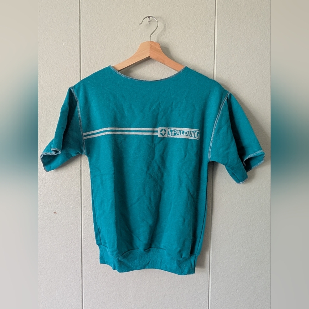 Vintage Spalding Short Sleeve Sweatshirt